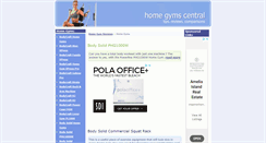 Desktop Screenshot of home-gyms-central.com